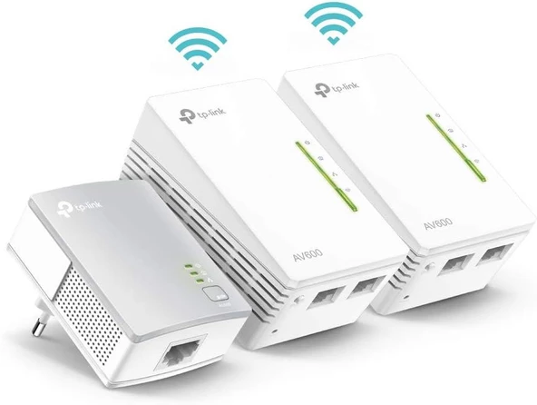 TP-Link TL-WPA4220TKIT 3'lü Powerline Adaptör - Teşhir