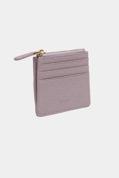 Grande Hakiki Deri Unisex Cüzdan Lila 820 - Resim 2