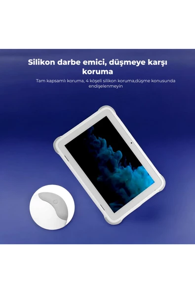 oneblue 8 Inç Çift Sim Kartlı 4g Tablet,4500 Mah, Type-c Şarj, 5g Wi-fi, Android 9.0, 2 Gb Ram,Hafıza Kart Hediyeli - 4