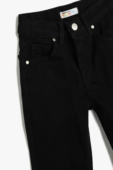 Koton  Çocuk Kot Pantolon Pamuklu Cepli - Slim Jean - 3