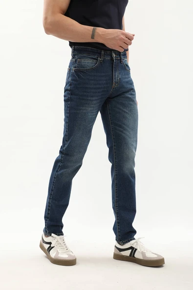 Erkek Normal Kalıp Regular Jean Pantolon - 8