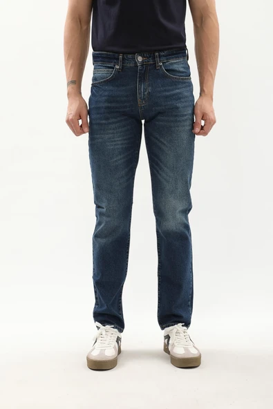 Erkek Normal Kalıp Regular Jean Pantolon - 6