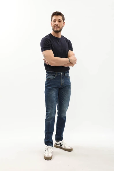 Erkek Normal Kalıp Regular Jean Pantolon - 3