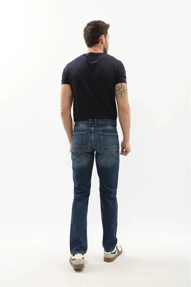Erkek Normal Kalıp Regular Jean Pantolon - 6