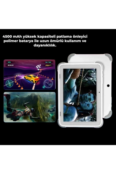 oneblue 8 Inç Çift Sim Kartlı 4g Tablet,4500 Mah, Type-c Şarj, 5g Wi-fi, Android 9.0, 2 Gb Ram,Hafıza Kart Hediyeli - 5