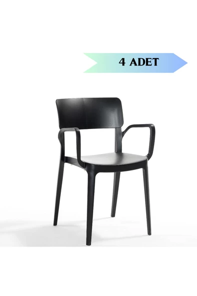 AR PLASTİK NOVUSSİ PANORA SANDALYE ( 4 ADET OLARAK SATIŞA SUNULMUŞTUR ) BAHÇE,MUTFAK,BALKON,RESTORAN SANDALYESİ