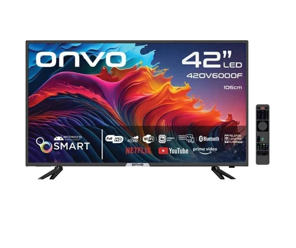 ONVO 42OV6000F FULL HD 42" 106 EKRAN UYDU ALICILI