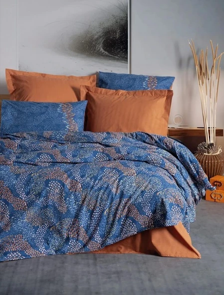 Cotton Box Tek Kişilik Nevresim Takımı Tedriç Tarçın