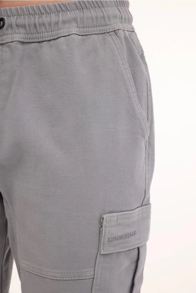 LUMBERJACK ML GREYS 23URB2055 4PR ERKEK KARGO PANTOLON - 5