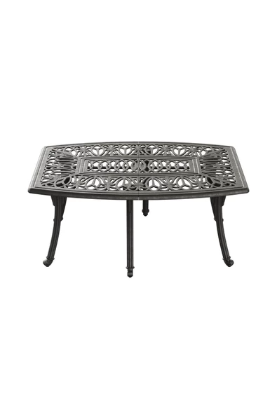 IVF Bodrum Model Plastik Ferforje Görünümlü Oturma Grubu Bahçe Takımı - Resim 7