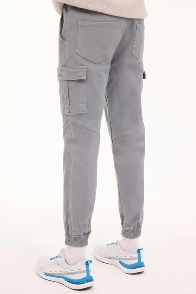 LUMBERJACK ML GREYS 23URB2055 4PR ERKEK KARGO PANTOLON - 3