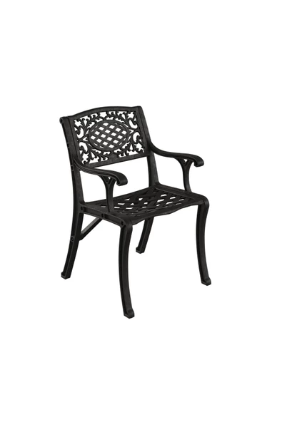 IVF Cunda model ferforje görünümlü plastik sandalye ürün görseli 1