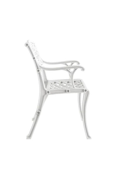 IVF Cunda model ferforje görünümlü plastik sandalye - Resim 4