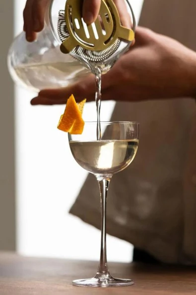 Paşabahçe 6 lı  Nude Savage Pony Glass 135 cc Kadeh 67276 - Resim 2