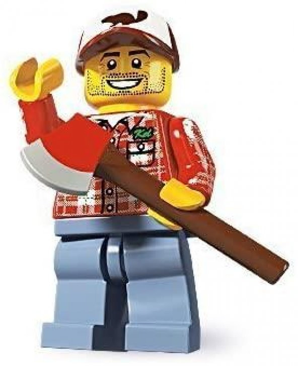 Lego Minifigür - Seri 5 - 8805 - Lumberjack