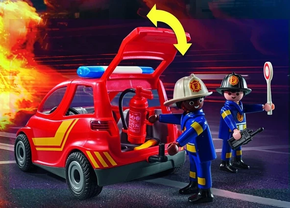 Playmobil 71035 Şehir Aksiyonu Yangın Kurtarma Acil Müdahale Aracı - 2