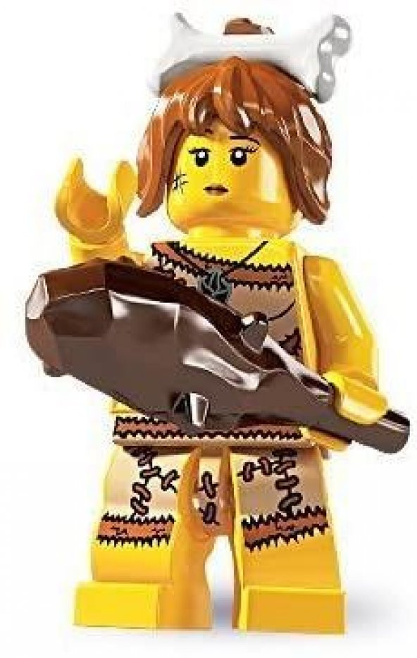 Lego Minifigür - Seri 5 - 8805 - CaveWoman