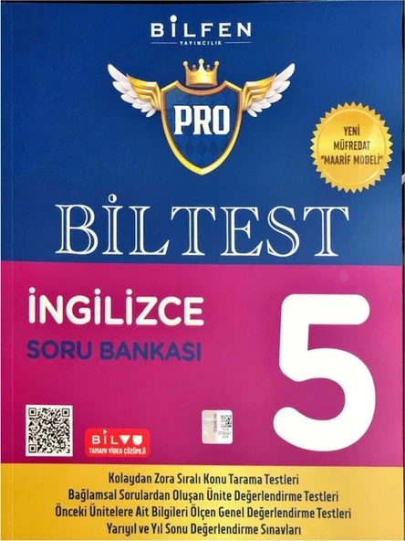Bilfen Yayınları 5. Sınıf Biltest Ingilizce Soru Bankası