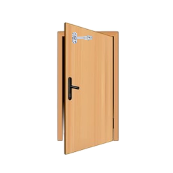 Plastik Kapı Pencere Arkası Şeffaf Tampon 8 CM Vidalı Duvar Koruyucu Silikon Stoper 1 Adet - Resim 3