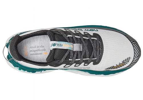 New Balance FRESH FOAM TRAIL MORE White Green - Resim 4