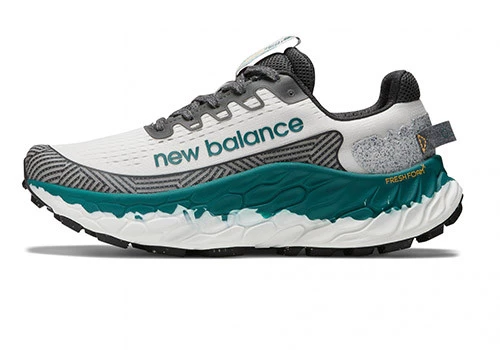 New Balance FRESH FOAM TRAIL MORE White Green - Resim 2