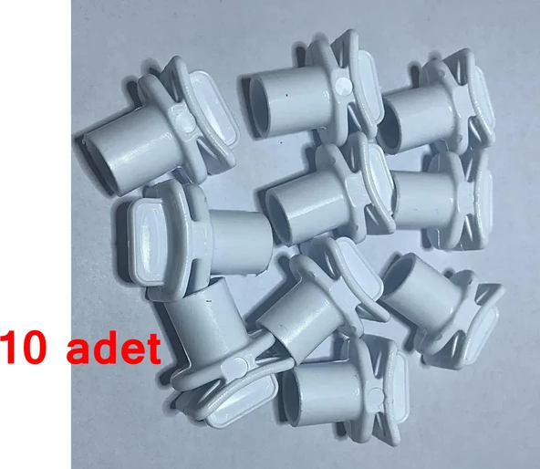 Tünek Başlığı 10 mm - Kafes Tüneği Başlık 10 Adet