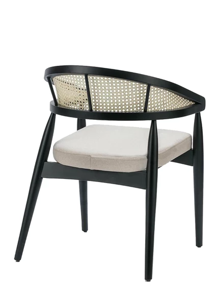 Gazel Sandalye Ahşap Gürgen 1 Adet Cafe,Restaurant,Mutfak,Salon,Yemek Odası Sandalyesi - 16