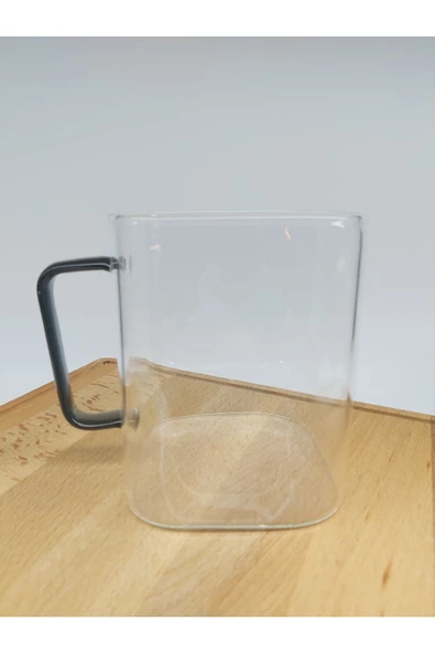 GÜVENEVİ June Borosilikat Büyük Cam Kupa 960 Ml - 2