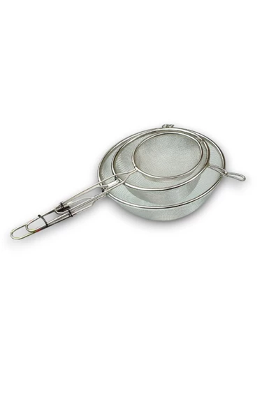 Penguen Paslanmaz Çelik Tel Süzgeç 3 Adet 1730