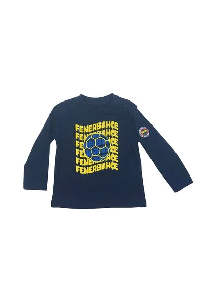 Fenerbahçe Orijinal Lisanslı Uzun Kol Lacivert Bebek Sweat - 4