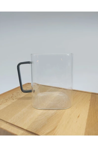 GÜVENEVİ June Borosilikat Büyük Cam Kupa 960 Ml