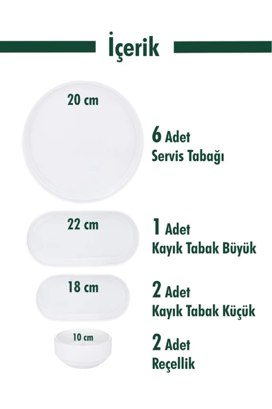 Bambum Vera - 11 Parça Kahvaltı Takımı Yuvarlak - 3