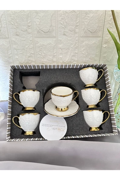 Lavin 6'lı Fincan Takımı Porselen - 3