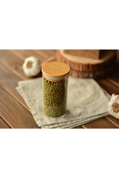 Bambum Bolla Cam Saklama Kabı Orta B0047 - 3