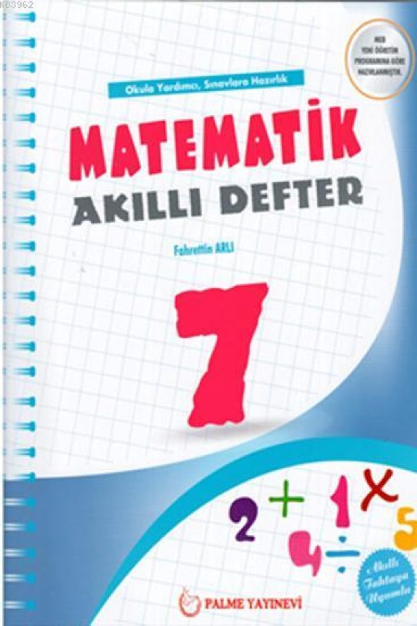 Palme 7.Sınıf Matematik Akıllı Defter