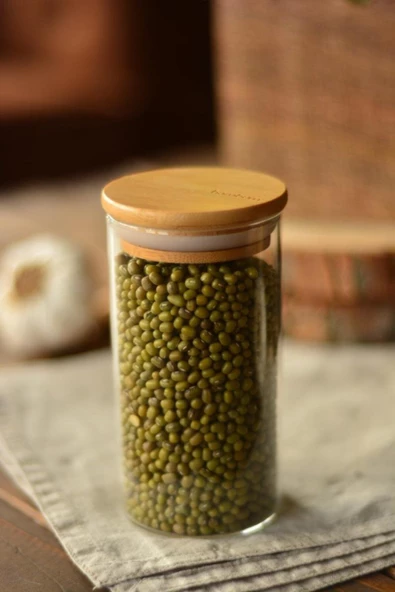 Bambum Bolla Cam Saklama Kabı Orta B0047 - 2