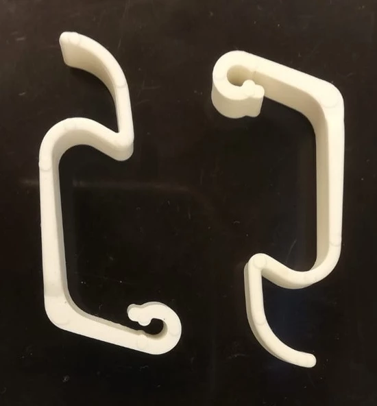 Kafes Mandalı 2 Adet 3,5 cmx1 cm - Kuş Hamster Ginepik Taşıma Kafesi Mandalı 2'li - 2