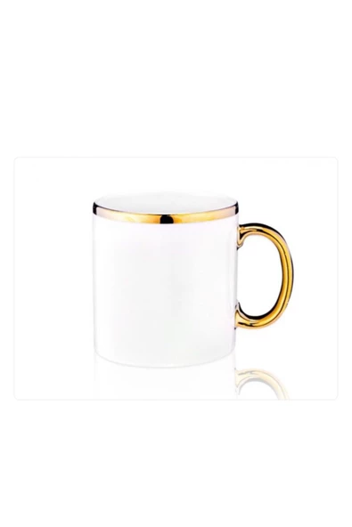 Bambum mb çeyiz vibe altın desenli 6 kişik fincan takımı - 2