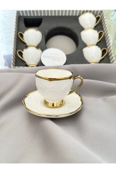 Lavin 6'lı Fincan Takımı Porselen