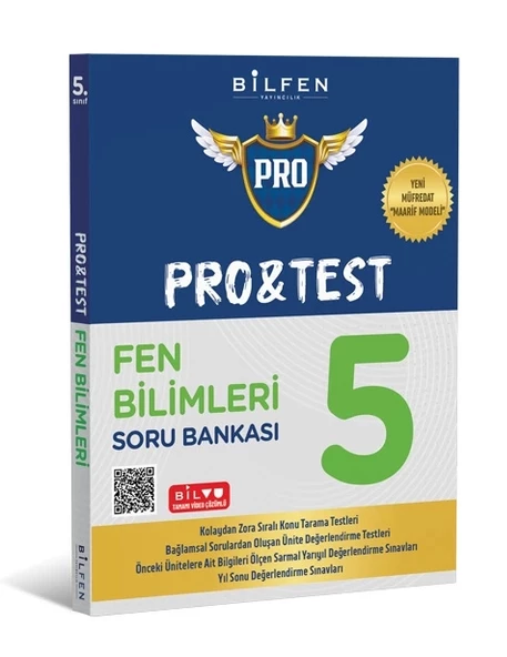 BİLFEN YAYINCILIK 5.SINIF FEN BİLİMLERİ PRO TEST SORU BANKASI (YENİ MÜFREDAT)