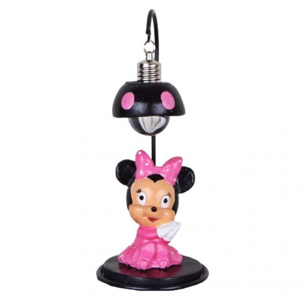 Minnie Mouse Işıklı Biblo Mickey Mouse Kalemlik 2Li Hediye Seti - 3