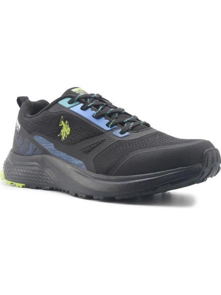 U.S.POLO ASSN TEODOR 4PR SİYAH MAVİ YEŞİL ANATOMİK GÜNLÜK SPOR AYAKKABI - Resim 3