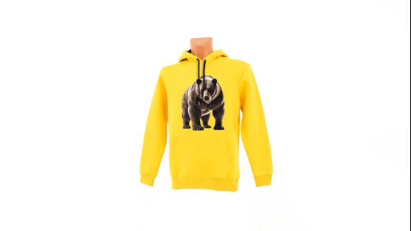 Ayı baskılı Sweatshirt