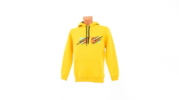 Cut Off baskılı Sweatshirt