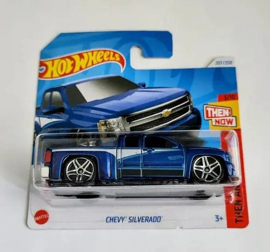 Hot Wheels Chevy Silverado 3/10 207/250 Model Araba