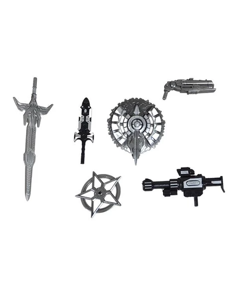 Ctoys Warrior The Brave Deformation Robot Mavi HF9389AB - Resim 4