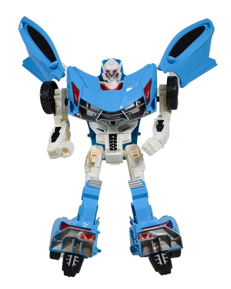 Ctoys Warrior The Brave Deformation Robot Mavi HF9389AB - Resim 2