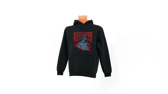 Gladiator Fight Club baskılı Sweatshirt