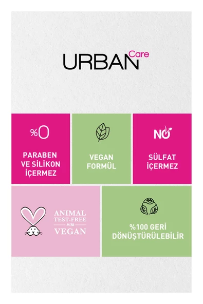 Urban Care Curl Hibiscus Water & Shea Butter Sıvı Saç Bakım Kremi 200 ml - 6