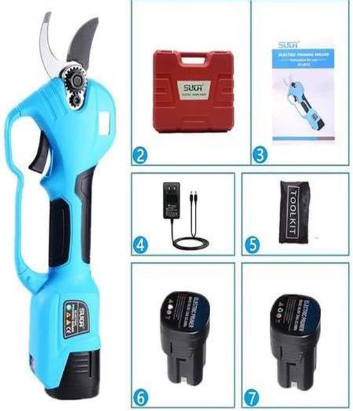 Suca SC 8610A LED Ekranlı Uzatma Aparatlı Budama Makası 32 mm 2.60 Mt - 3